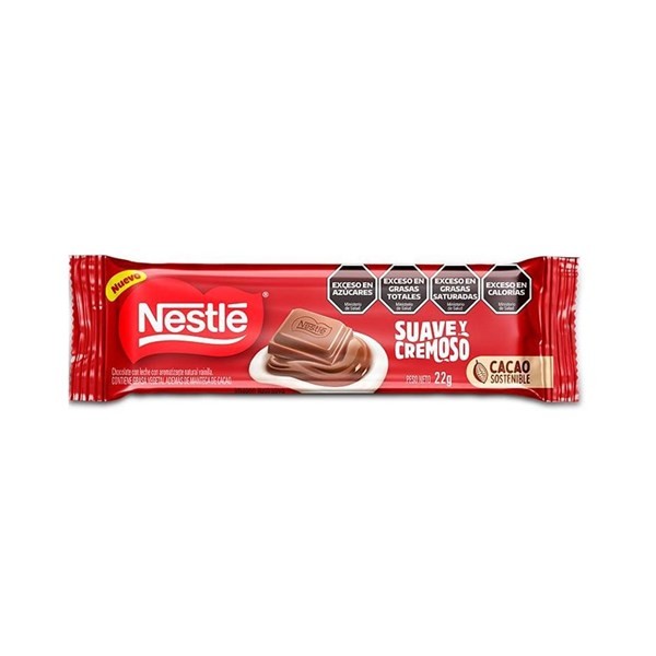 Tableta de Chocolate Con Leche Nestlé 25 grs #1