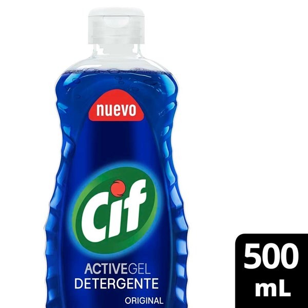Lavavajilla Active Gel Original 500 ml Cif #1