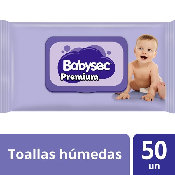 Toallitas Humedas Babysec Flowpack 50 uni #1