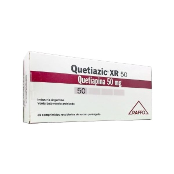Raffo Quetiazic Xr 50 Mg Quetiapina x 30 Comp #1
