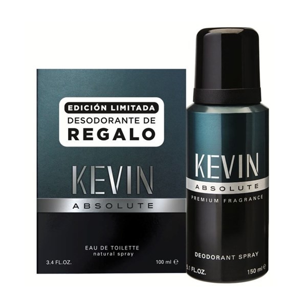 Set Kevin Absolute Edt 100 ml + Deo 2 Unid