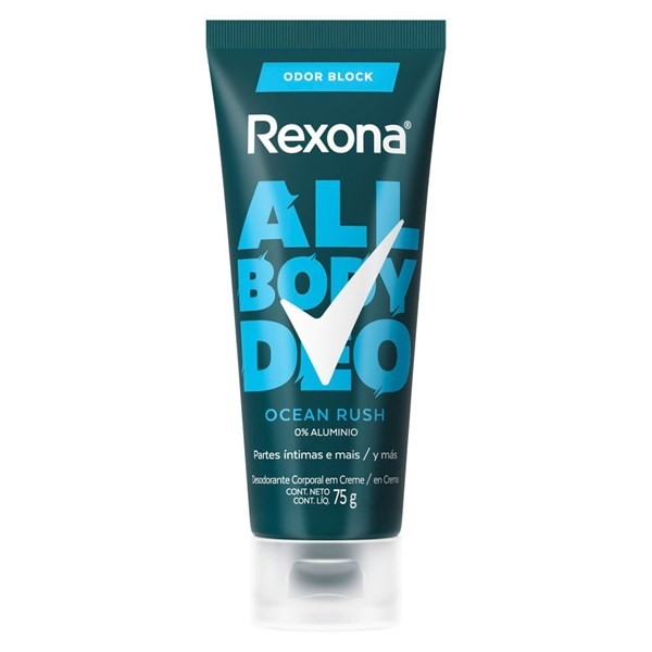 Desodorante en Crema Rexona All Body Ocean Rush x 75 ml