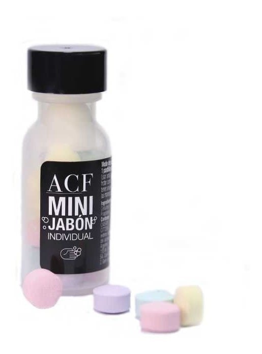Acf Mini Jabón Personal en Pastilla 18 Unidades