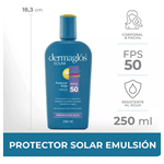 Kit Protector Solar Dermaglós Emulsion Fps 50 X6 Unidades #2