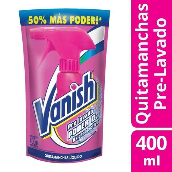 Vanish Pre-Lavado Poder O2 Repuesto #1