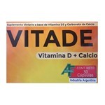 Vitade Vitamina D Suplemento 30 cápsulas Unico #1
