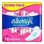 Toallitas Femeninas Always Maxi Protección Suave x 16 un #3