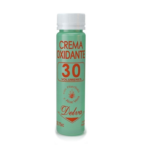 Delva Agua Oxigenada en Crema Decolorante Hierbas 30 vol 75 ml #1