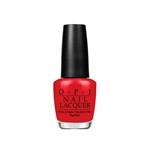 Opi Nail Lacquer Red Hot Rio #1