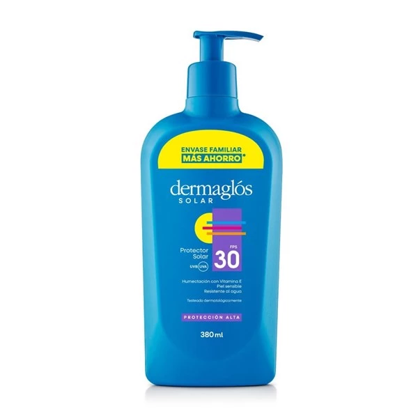 Andromaco Dermaglos Dermaglos Protector Solar Fps 30 emulsión 380 ml