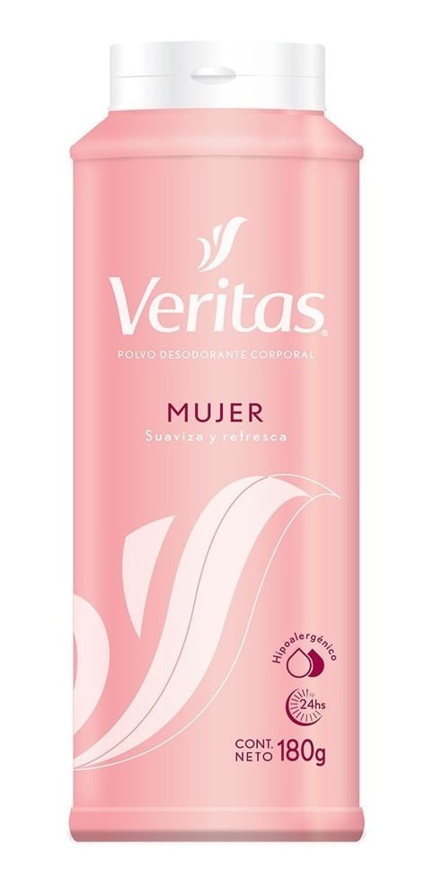 Veritas Polvo Mujer Suavidad Delicada 180 gr