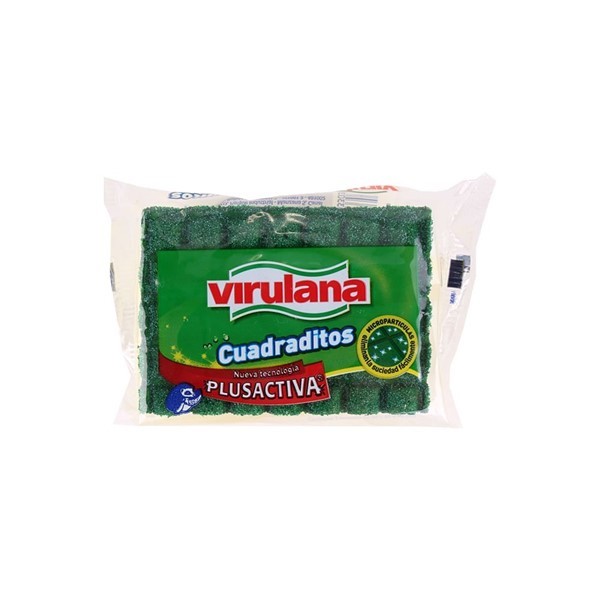Fibra Esponja Virulana Cuadraditos #1