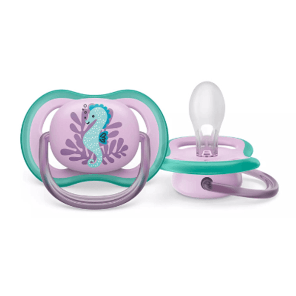 Avent Chupete Ultra Air Deco 618 -m Caballo de Mar Lila alt