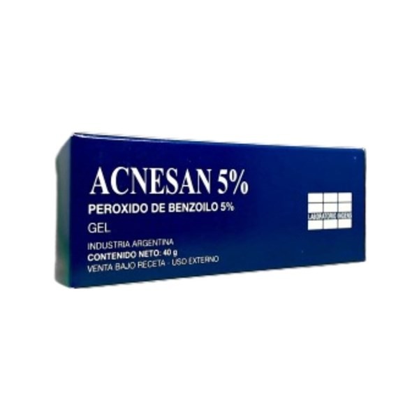 Fortbenton Acnesan 5% Peróxido de Benzoilo 5% Gel x 40 g #1