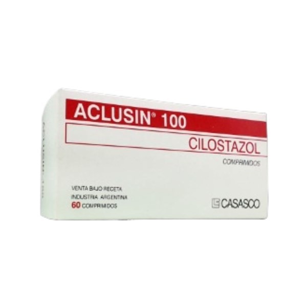 Casasco Aclusin Cilostazol 100 Mg x 60 Comp #1