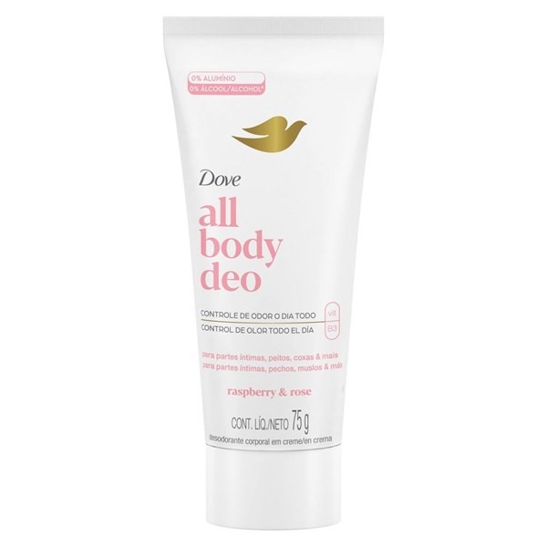Desodorante en Crema Dove All Body Raspberry & Rose x 75 ml
