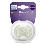 Chupete Avent Verde Ultra Soft Deco 0 - 6 meses x 1 un #3