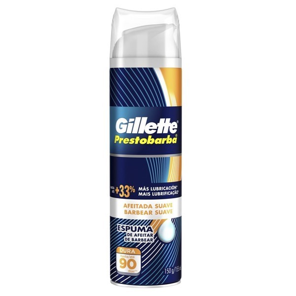 Gillette Prestobarba Espuma Afeitar (Piel Normal) 150 ml