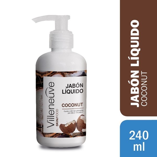 Villeneuve Jabón Liquido Coconut 250 ml #1