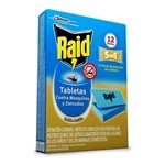 Raid Tabletas Mata Y Repelente de Mosquitos 12 Unidades #3