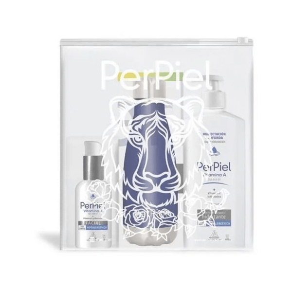 Combo Perpiel Hidratación Profunda + Emulsión Facial + Botella de Aluminio