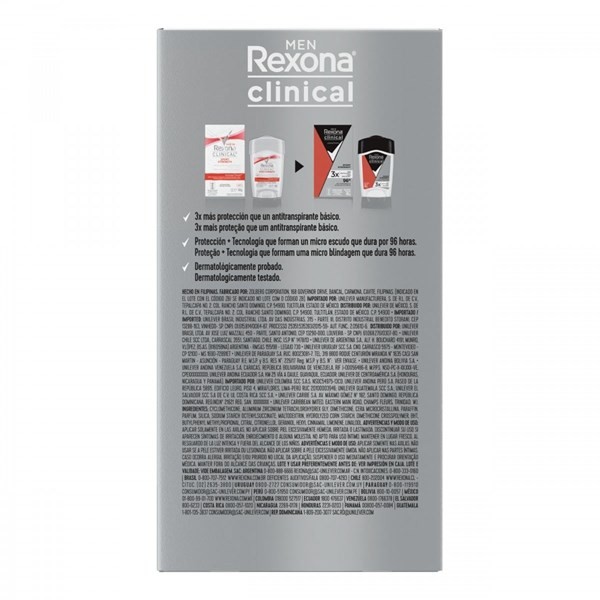 Rexona Antitranspirante Clinical Soft Sport Street 48 Gr alt