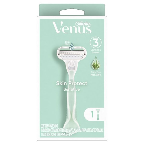 Máquina Para Afeitar Venus Sensitive Recargable #1
