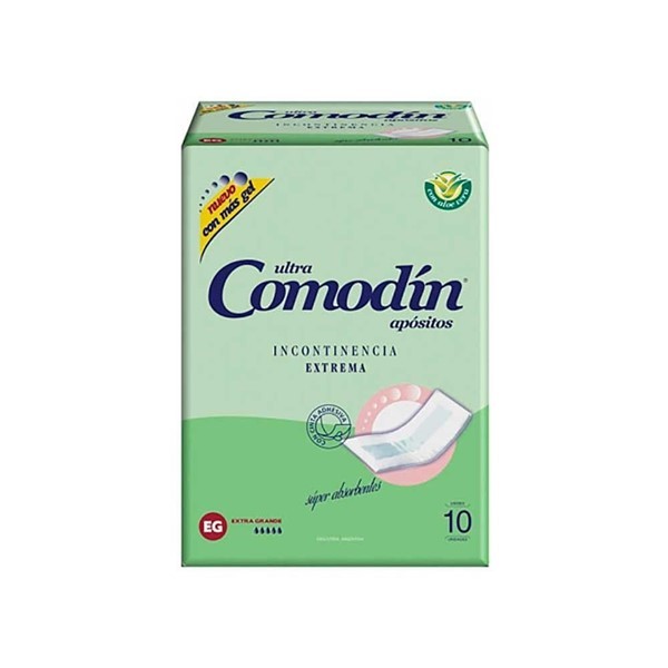 Comodin Apositos Incontinencia Extrema (con Cinta Adhesiva) X10 Ex.gde. alt