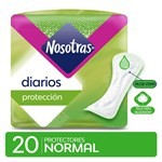 Nosotras Protector Diario Normal Con Caléndula (20unidades) #1