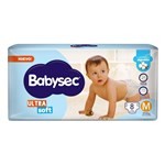 Pañal Ultrasoft M Babysec 8 Ud. #1