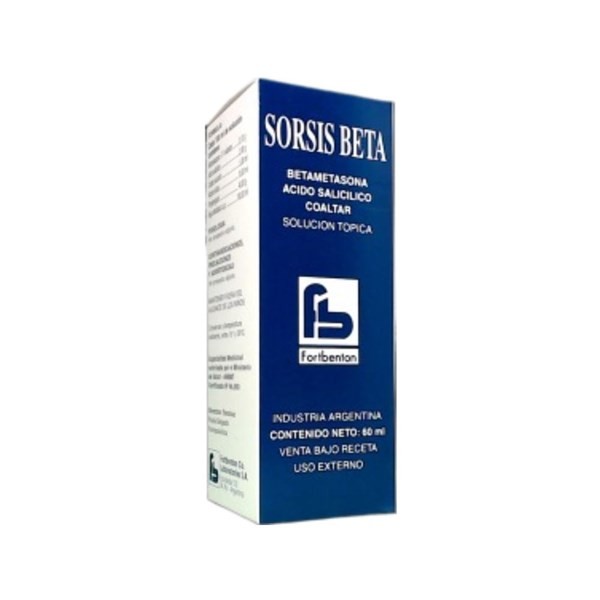 Fortbenton Sorsis Beta Betametasona + Ácido Salicílico + Asoc. Loción x 60 ml C / Bomba Pulverizadora #1