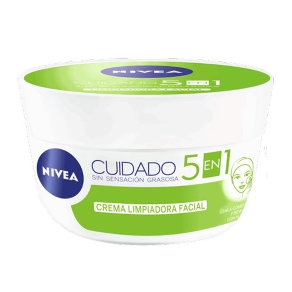 Nivea Crema Facial 5 en 1  Cuidado Limpiadora Para Todo Tipo de Piel 100 ml #1