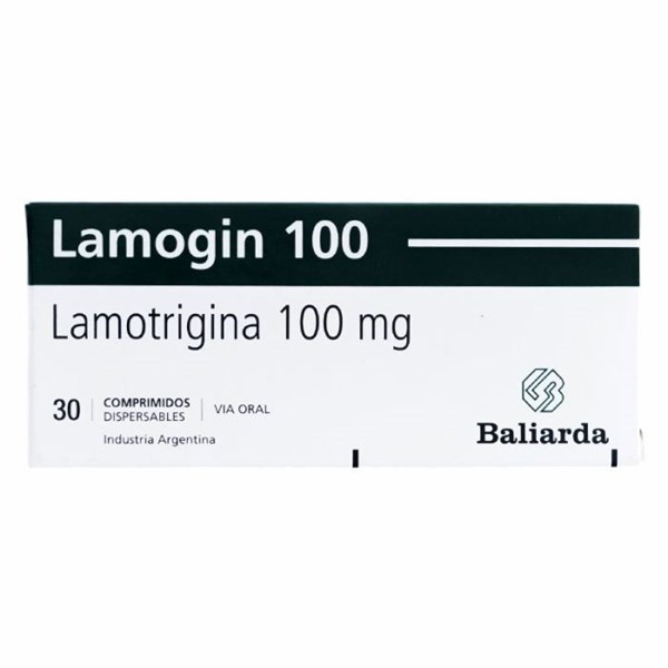 Lamogin 100 Mg | 30 Comprimidos | Lamotrigina #1