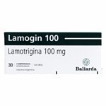 Lamogin 100 Mg | 30 Comprimidos | Lamotrigina #1