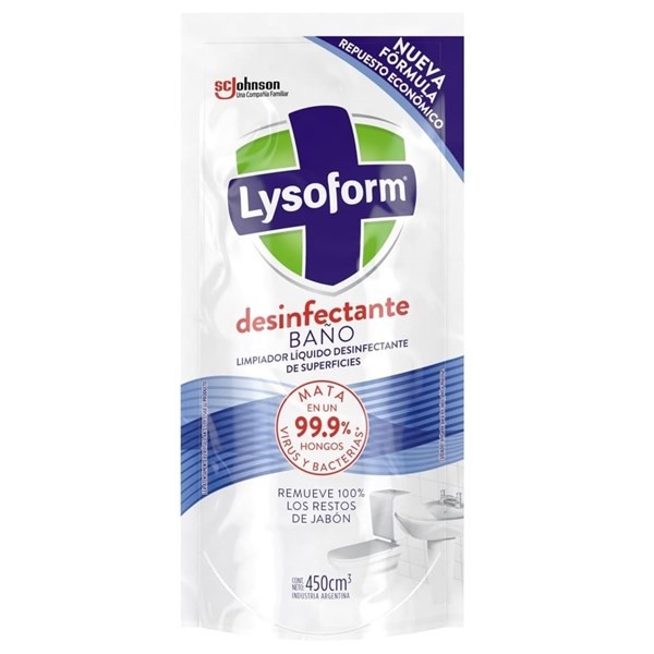 Limpiador De Baño Lysoform Líquido Repuesto 450 Ml alt