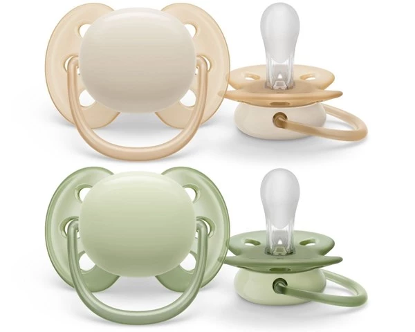 Avent Chupete Ultra Soft Deco 06 -m Beige Y Verde