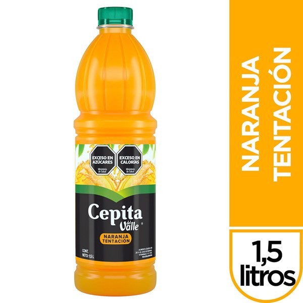 Jugo Cepita Del Valle Naranja Tentación 1.5 L. #1