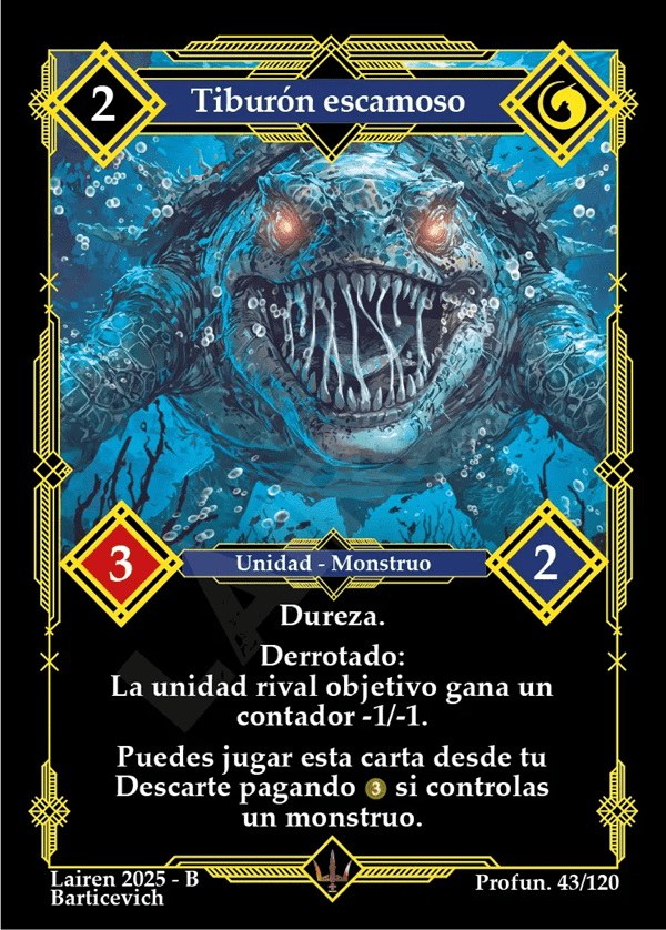 043 Tiburon Escamoso - Coste 2