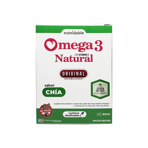 Omega 3 Sabor Chia Por 60 ml Gotas alt
