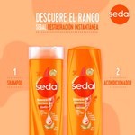 Shampoo Sedal Restauracion Instantanea 340 Ml #7