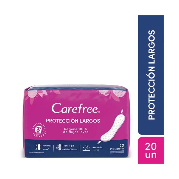 Protectores Carefree Protección Largos 20 Uni #1