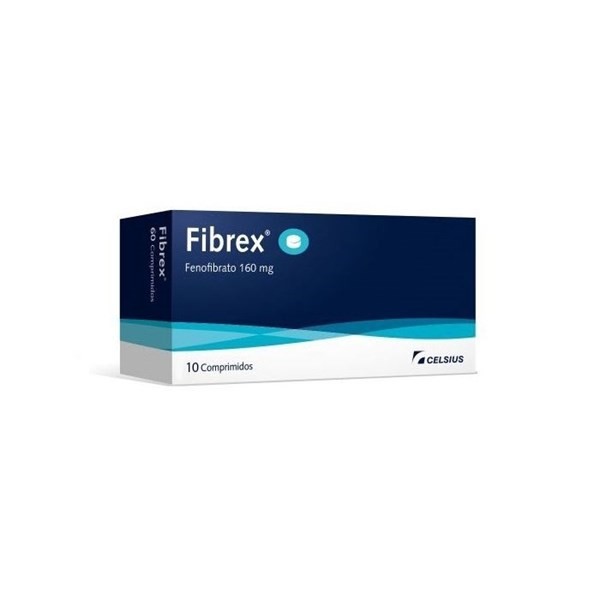 Fibrex 160 Mg | 30 Comprimidos | Fenofibrato #1