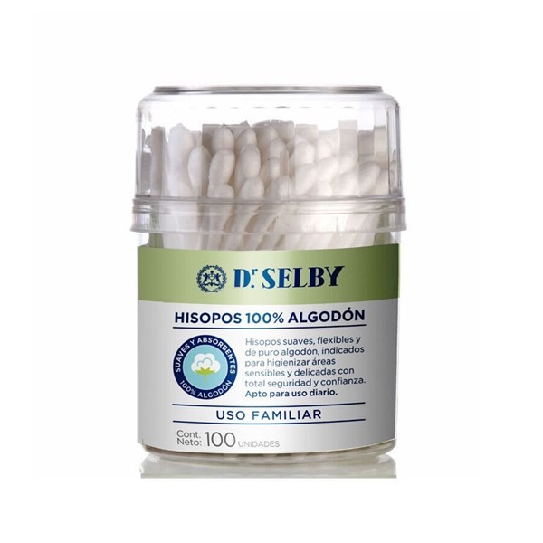 Dr Selby Hisopos 100 Unid #1