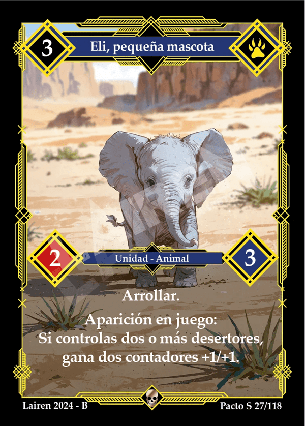 027 Eli, Pequeña Mascota - Coste 3