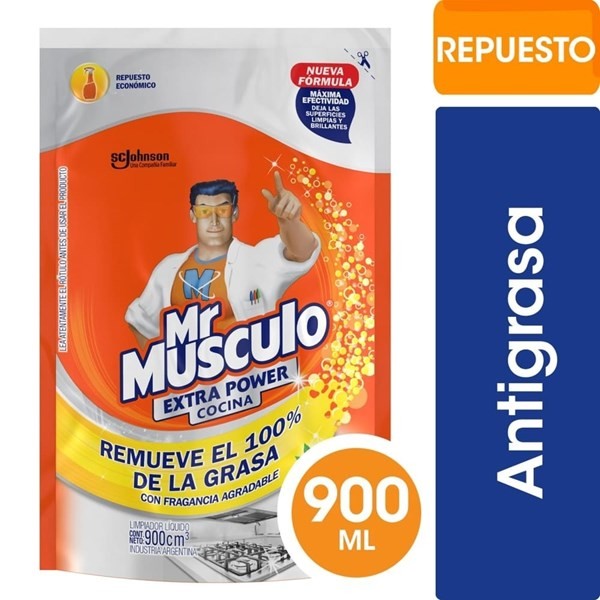 Limpiador Mr Musculo Extra Power Cocina Dp 900 #1
