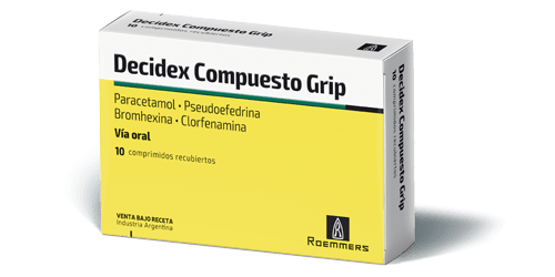 Roemmers Dexidex Compuesto Grip X 10 Comprimidos #1