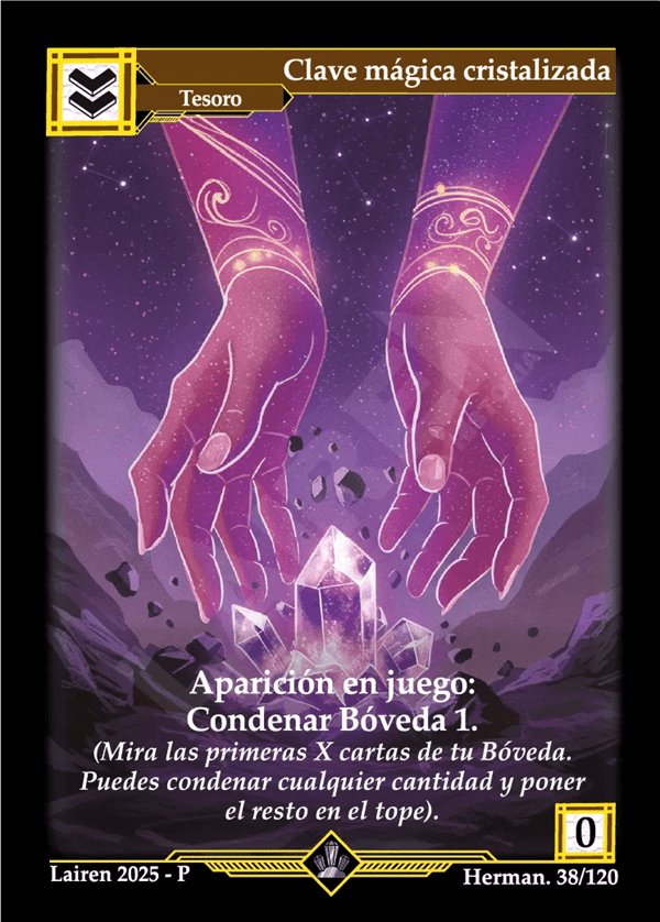 038 Clave Magica Cristalizada #1