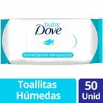 Toallitas Húmedas Baby Dove Humectación Enriquecida (50 Unidades) #1