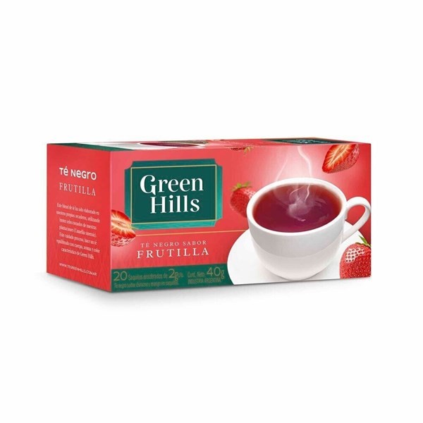 Te de Frutilla Green Hills 40 g. 20 U. #1