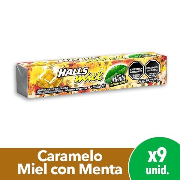 Caramelos Halls Stani Miel Y Menta 28 g.